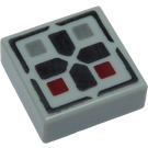 LEGO Loseta 1 x 1 con Cruzar y Buttons con ranura (3070 / 24641)