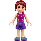 LEGO Mia con Dark Purple Shorts y Magenta Parte superior Minifigura