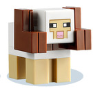 LEGO Minecraft blanco Sheep con Reddish Brown Horns