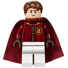 LEGO Oliver Wood con Gryffindor Quidditch Uniform con Robe Minifigura