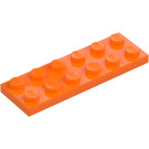 LEGO Naranja Placa 2 x 6 (3795)