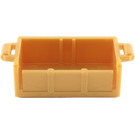 LEGO Treasure Chest Fondo con ranuras en la espalda (4738 / 54195)