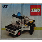 LEGO Policíuna Auto 621-1 Instructions