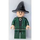 LEGO Profesor/Profesora Minerva McGonagall con Negro Sombrero (Doble cara Cabeza) Minifigura