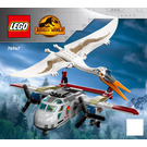 LEGO Quetzalcoatlus Plano Ambush 76947 Instructions