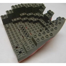 LEGO Boat Stern 16 x 14 x 5.3 con Dark gris Parte superior (2559)