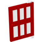 LEGO Puerta 1 x 4 x 5 Derecha con 6 Panes (73312)