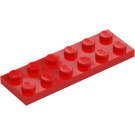 LEGO Rojo Placa 2 x 6 (3795)