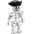 LEGO Esqueleto con Pirate Sombrero Minifigura