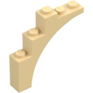 LEGO Arco 1 x 5 x 4 Arco regular, parte inferior sin refuerzo (2339 / 14395)