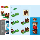LEGO Tanooki Mario Power-Arriba Pack 71385 Instructions