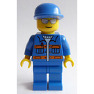 LEGO Tow Truck Conductor con Plateado Gafas de sol Minifigura