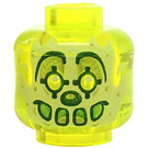 LEGO Minifigure Cabeza con Decoración (Perno sólido empotrado) (3626 / 66699)