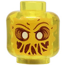 LEGO Scrimper Minifigure Cabeza (Perno sólido empotrado) (3626 / 66679)
