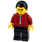 LEGO Vito con Negro Corto Peinado Pelo y Striped Tie Minifigura