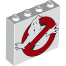 LEGO Ladrillo 1 x 4 x 3 con Ghostbusters logo (49311 / 68407)