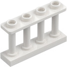 LEGO Valla Spindled 1 x 4 x 2 con 4 espigas superiores (15332)