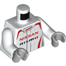 LEGO Nissan NISMO Driver Minifig Torso (973 / 76382)