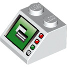 LEGO Pendiente 2 x 2 (45°) con Computer Monitor y LEDs (3039 / 46096)