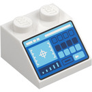 LEGO Con pendiente 2 x 2 (45°) con Control Panel con Targeting Screen (3039 / 73773)