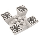 LEGO Pendiente 6 x 6 x 2 (65°) Invertido Quadruple (30373)
