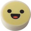 LEGO Loseta 1 x 1 Redondo con Happy Emoji (35380)