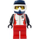 LEGO Mujer en Dirt Bike Casco Minifigura