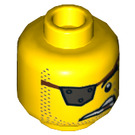 LEGO MetalBeard Minifigure Cabeza (Perno sólido empotrado) (3626 / 44188)