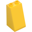 LEGO Con pendiente 2 x 2 x 3 (75°) Espigas huecas, superficie rugosa (3684 / 30499)