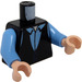 LEGO Negro Chandler Bing Minifig Torso (973 / 76382)