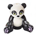 LEGO Negro Panda con Green Ojos y Lavender Paws (67396 / 100631)