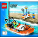 LEGO Coast Guardia Truck con Speed Boat 7726 Instructions