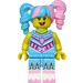LEGO Cotton Candy Cheerleader Minifigura