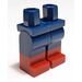 LEGO Minifigure Caderas y piernas con Dark rojo Boots (3815 / 21019)