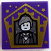 LEGO Morado oscuro Loseta 2 x 2 con Chocolate Rana Card Newt Scamander con ranura (3068)