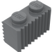 LEGO Gris piedra oscuro Ladrillo 1 x 2 con Reja (2877)