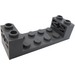 LEGO Ladrillo 2 x 6 x 1.3 con Eje Bricks con extremos reforzados (65635)