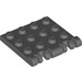 LEGO Gris piedra oscuro Bisagra Plato 4 x 4 Cierre (44570 / 50337)