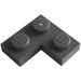 LEGO Gris piedra oscuro Plato 2 x 2 Esquina (2420)