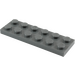 LEGO Gris piedra oscuro Plato 2 x 6 (3795)