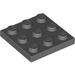 LEGO Gris piedra oscuro Plato 3 x 3 (11212)