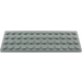 LEGO Gris piedra oscuro Plato 4 x 12 (3029)