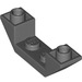 LEGO Gris piedra oscuro Pendiente 1 x 4 (45°) Doble Invertido con Open Centrar (32802)