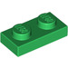 LEGO Verde Plato 1 x 2 (3023 / 28653)