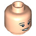LEGO Tina Goldstein Minifigure Cabeza (Perno sólido empotrado) (3626 / 28270)