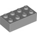 LEGO Gris piedra medio Ladrillo 2 x 4 (3001 / 72841)