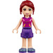 LEGO Mia con Dark Purple Shorts y Magenta Parte superior Minifigura