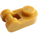LEGO Oro perla Plato 1 x 1 Redondo con Encargarse de (26047)