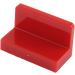 LEGO rojo Panel 1 x 2 x 1 con esquinas redondeadas (4865 / 26169)