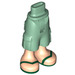 LEGO Cadera con Shorts con Cargo Pockets con Green sandals (2268)